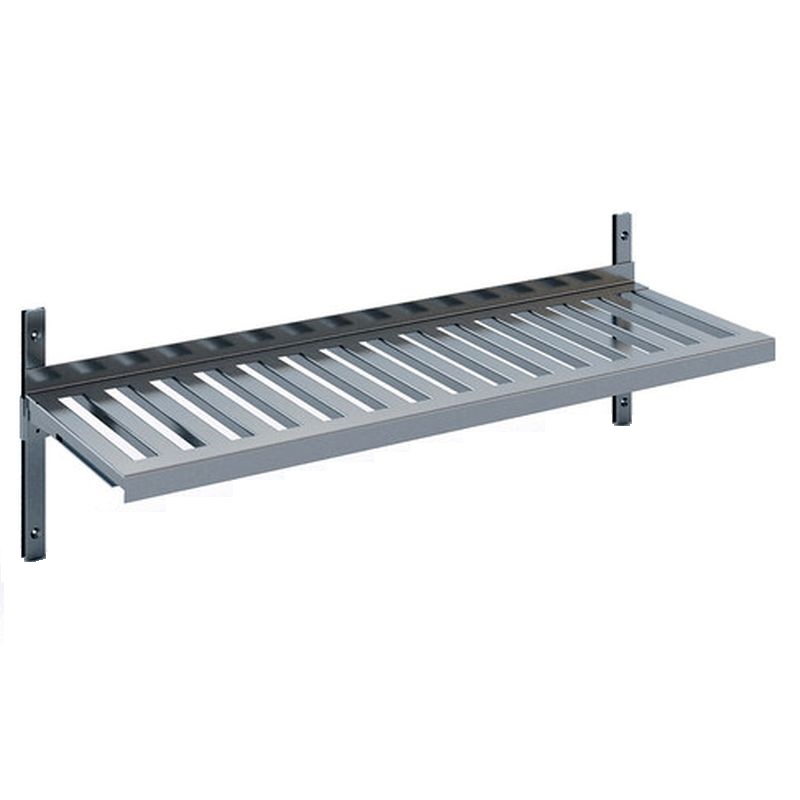 ETAGERE INOX AVEC CONSOLE 