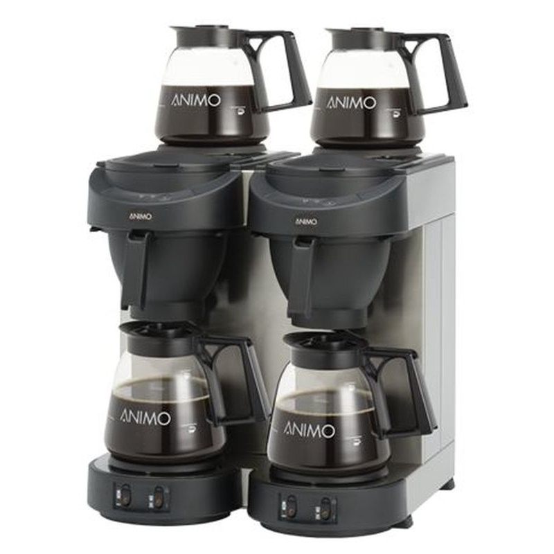 Machine à café filtre double production