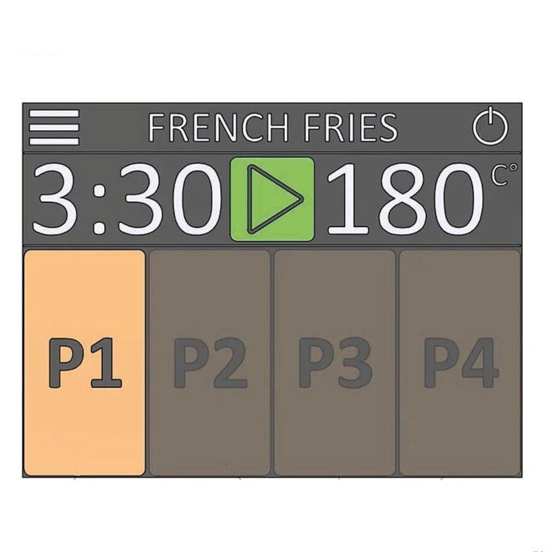 Commandes friteuse Offcar yf-