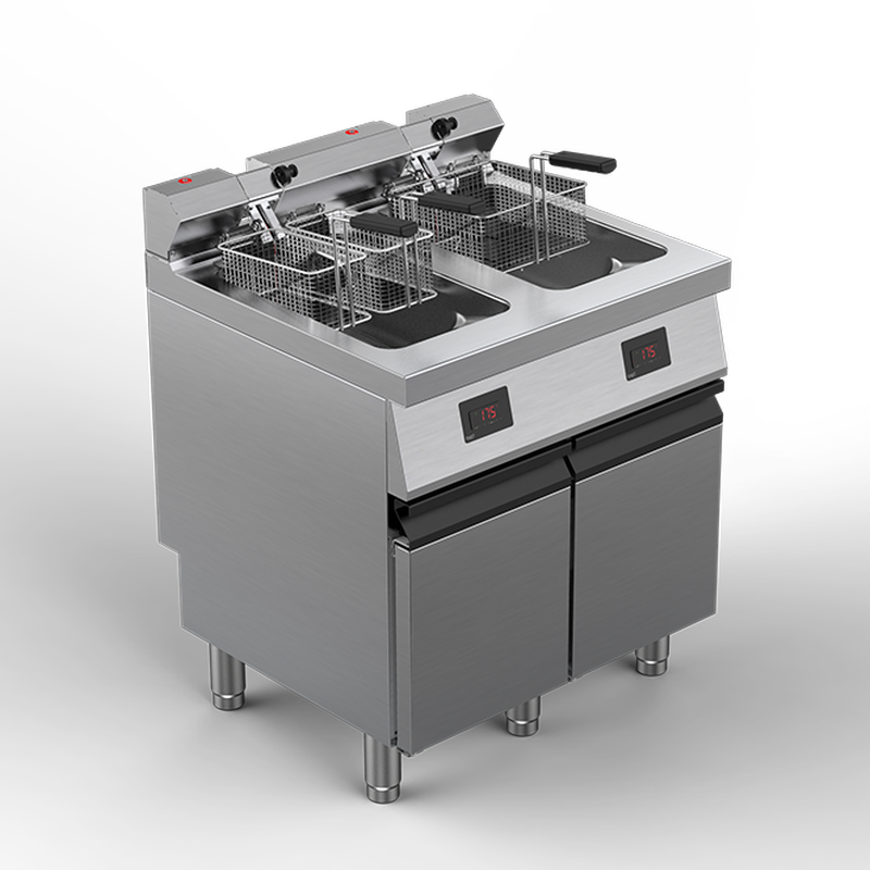 Offcar - friteuse électrique électronique 2 x 15 litres YF