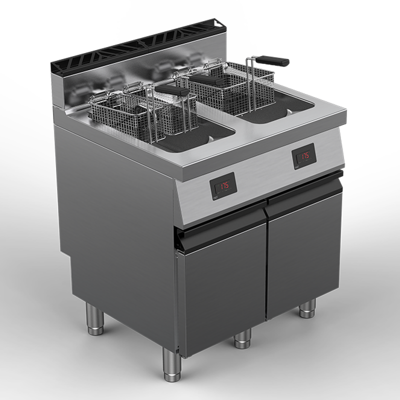 Offcar - friteuse gaz électronique 2 x 15 litres YF