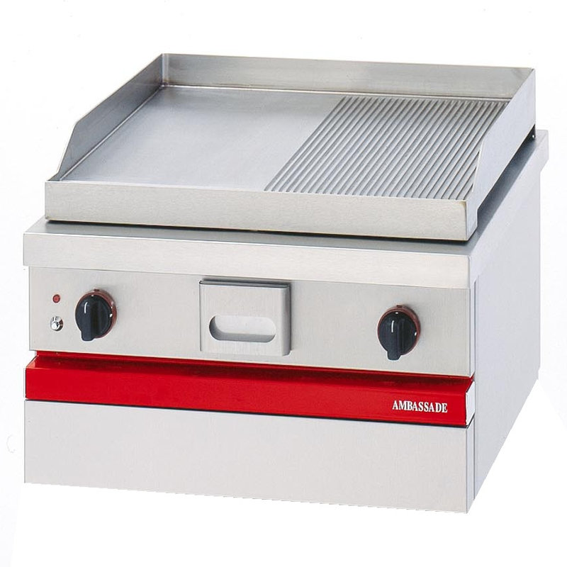 Grill chrome dur nervuré - 1/2 nervuré - gamme 650 - Ambassade de Bourgogne – Image 4