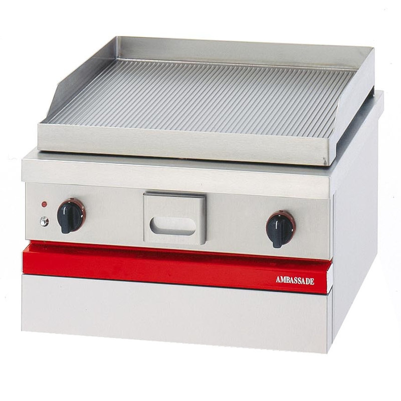 Grill chrome dur nervuré - 1/2 nervuré - gamme 650 - Ambassade de Bourgogne – Image 3